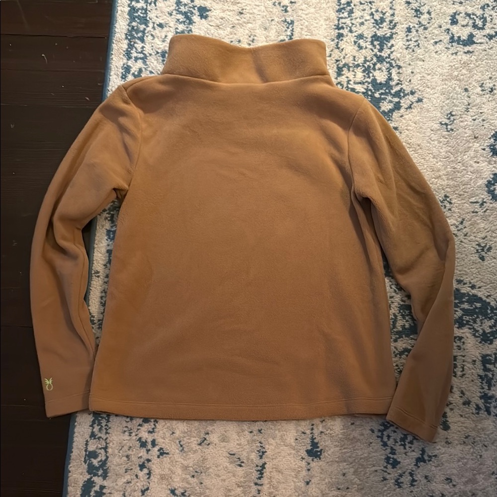 Dudley Stephens Camel Cowl Neck Top